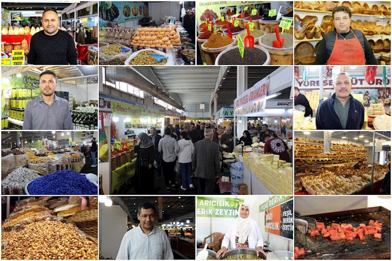 Mezopotamya Gurme Bahar Yöresel Lezzetler Fuarı ziyaretçilerini ağırlamaya devam ediyor