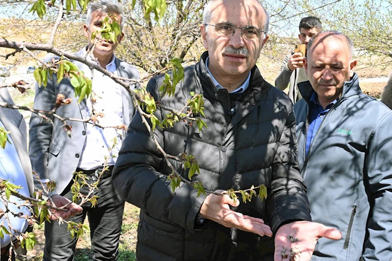 Tarım ve Orman Bakanı Yumaklı ile görüşen Başkan Er: Çiftçimiz yalnız değil