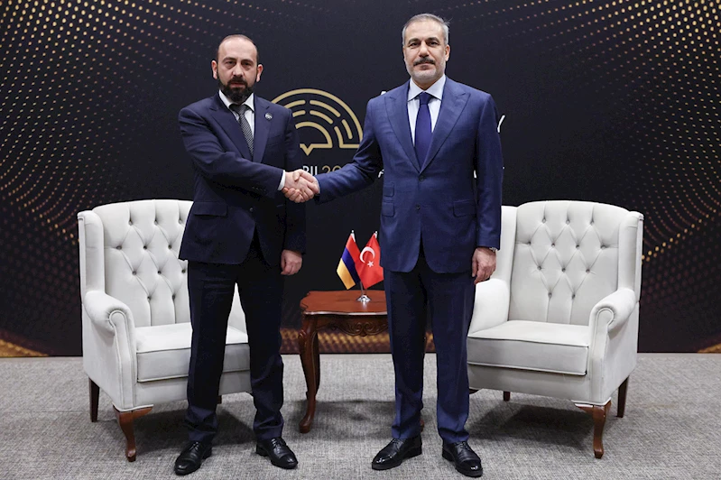 Dışişleri Bakanı Fidan, Ermeni mevkidaşı Mirzoyan ile görüştü