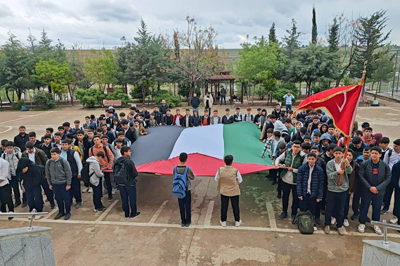 İmam hatiplilerden Filistin’e destek!