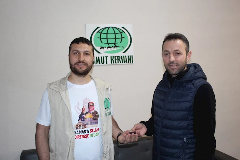 Türkiye birincisi oldu, aldığı hediyeyi Filistin