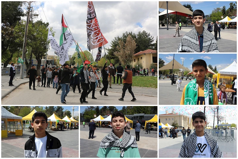 Mevlid-i Nebi etkinliğine katılan Gaziantepli çocuklar: Çok sevinçliyiz