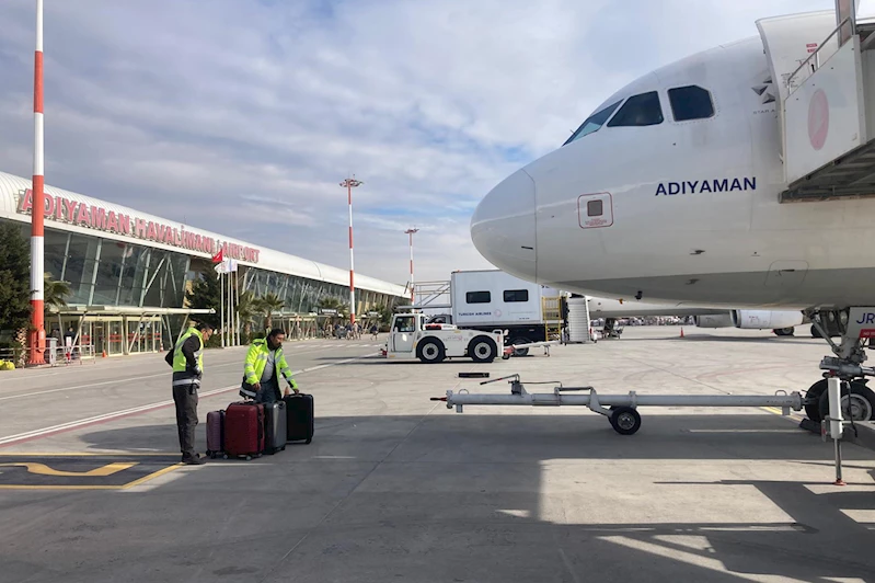 Adıyaman Havalimanı mart ayında 28 bin 352 yolcuya hizmet verdi