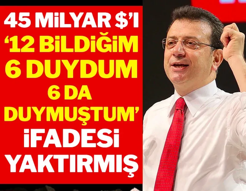 45 milyar dolarlık dosyadan çıkanlar