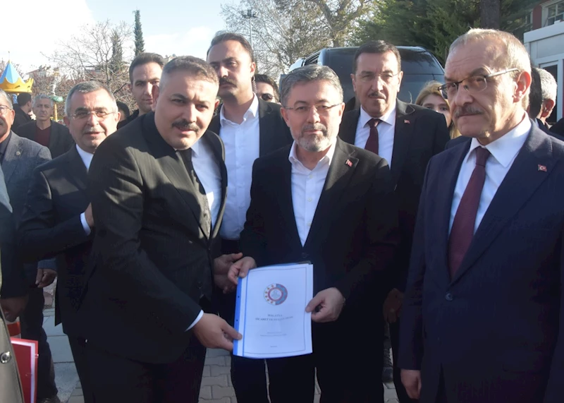 Sadıkoğlu, Tarım Bakanına kapsamlı dosya sundu  