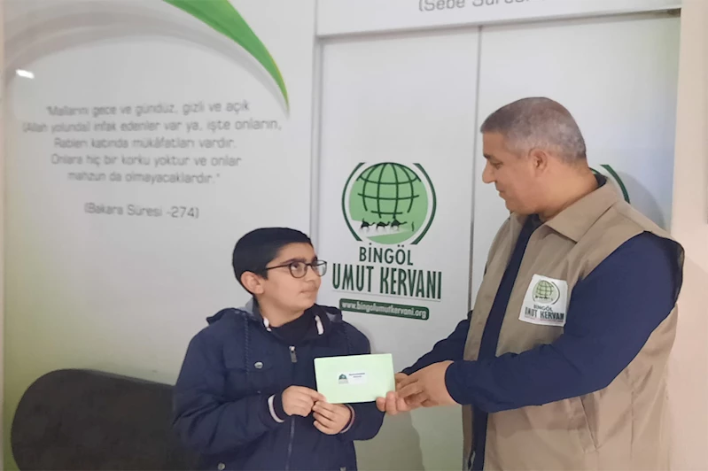  Bingöl’de minik yüreklilerden Gazze