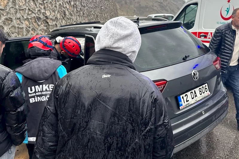 Bingöl-Erzurum karayolunda trafik kazası: 5 yaralı