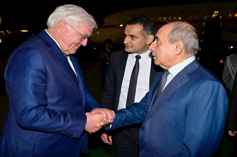 Almanya Cumhurbaşkanı Steinmeier Azerbaycan