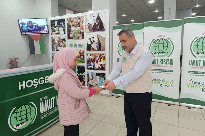 Bir rüya ile başlayan iyilik: Küçük Elifnur’dan Gazze’ye anlamlı bağış