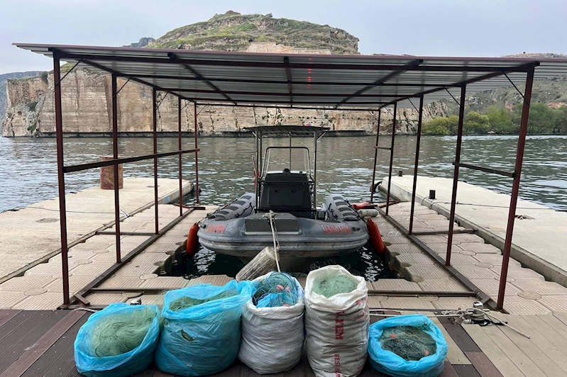 Kaçak avlanan şahıs hakkında işlem yapıldı