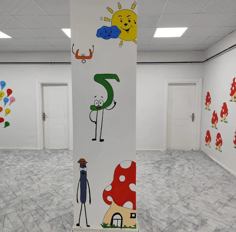 Zehra Öztürk 4-6 Yaş Kur’an Kursu’nun Duvar Resimleri Tamamlandı 