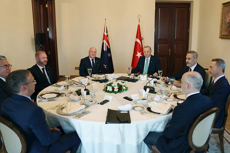 Cumhurbaşkanı Erdoğan, Yeni Zelanda Başbakanı Luxon ile görüştü