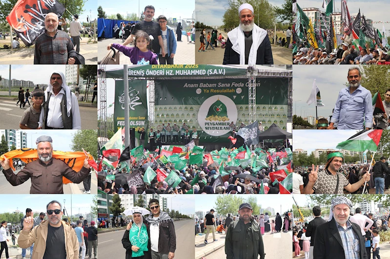 Mevlid-i Nebi etkinliğine katılanlar: Peygamber Efendimiz bizim her şeyimizdir, davası davamızdır