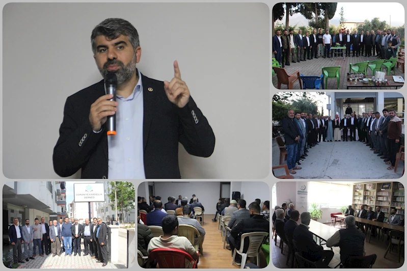 Milletvekili Dinç Osmaniye temasları kapsamında ziyaretler gerçekleştirdi