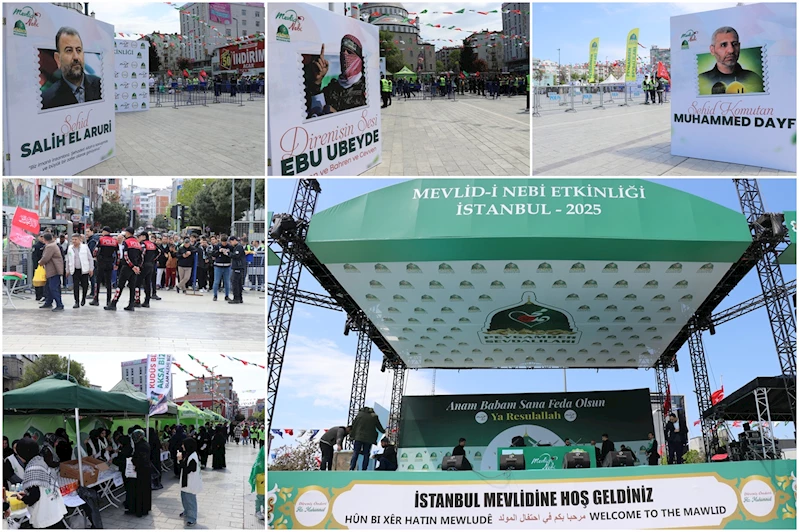 İstanbul Peygamber sevdasını haykırmaya hazır