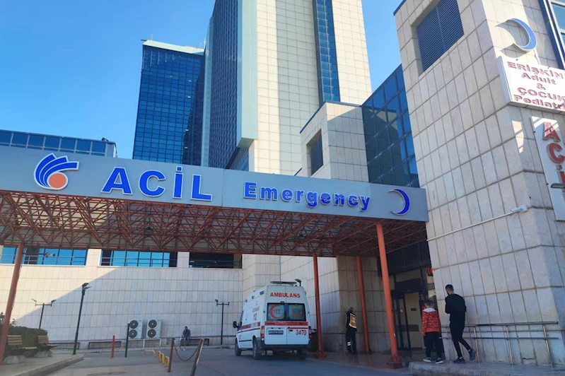 Malatya’da altıncı kattan düşen işçi ağır yaralandı