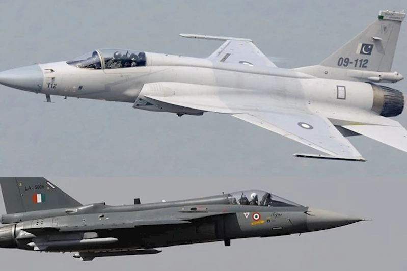 Hindistan ve Pakistan savaş uçakları karşı karşıya geldi