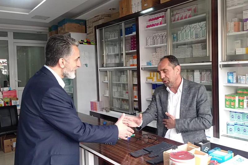 HÜDA PAR heyetinden Bingöl’de esnaf ziyareti