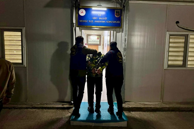 Uyuşturucu suçundan aranan firari Siirt’te yakalandı