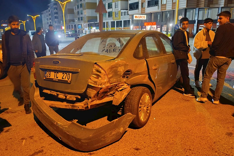 Bingöl’de zincirleme kaza