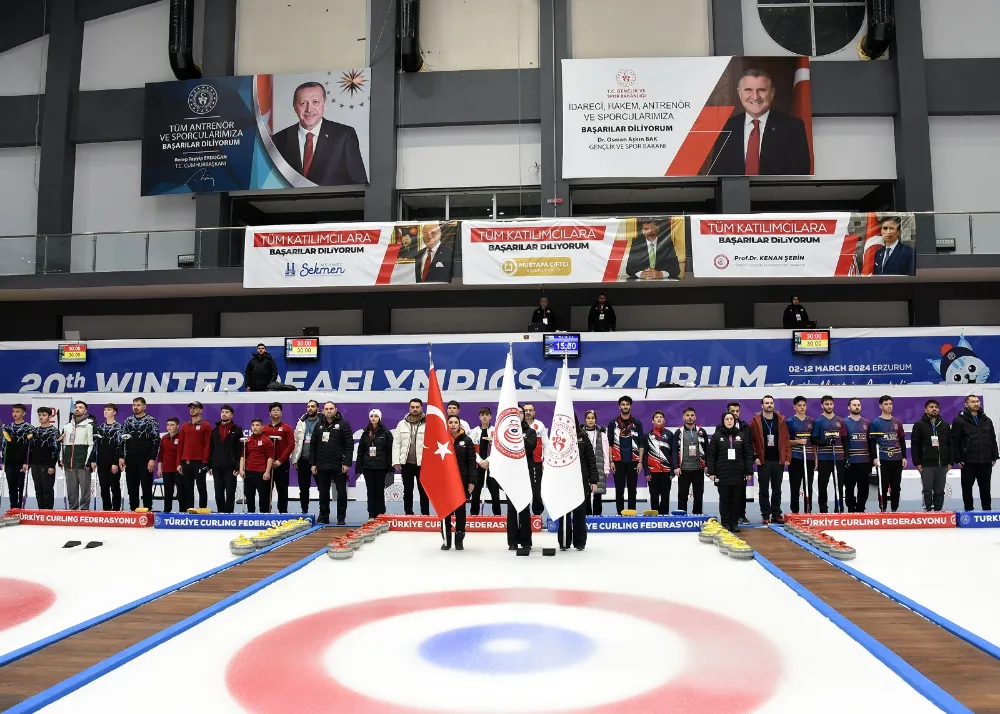 2024 - 2025 Sezonu Türkiye Curling 2. Lig Müsabakaları Erzurum Etabı başladı…