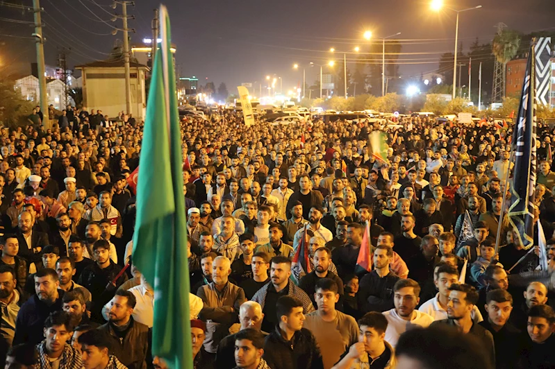 Adanalılar Gazze için bir araya geldi