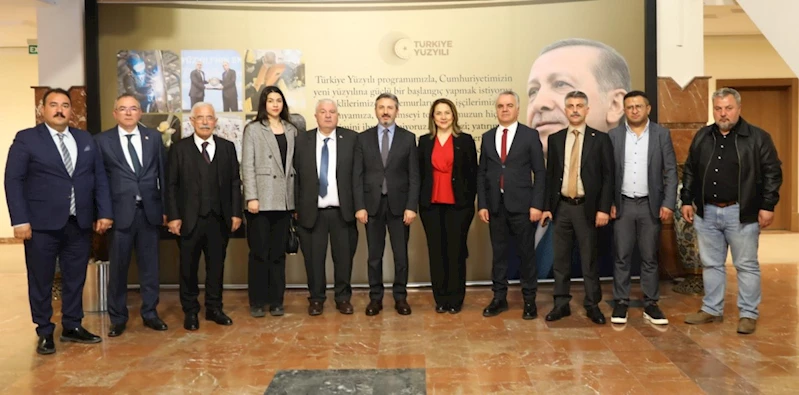 Adıyaman Platformu’ndan Bakan Yardımcısı Ahmet Aydın’a esnafa destek talebi 