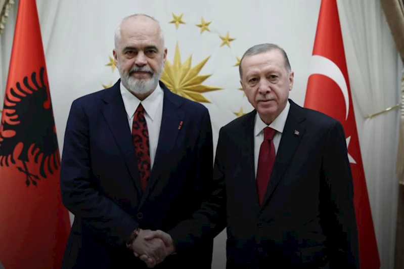 Cumhurbaşkanı Erdoğan, Arnavutluk Başbakanı Rama ile görüştü