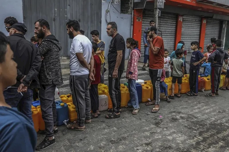 Gazze susuzluktan ölen bir bölgeye dönüştü