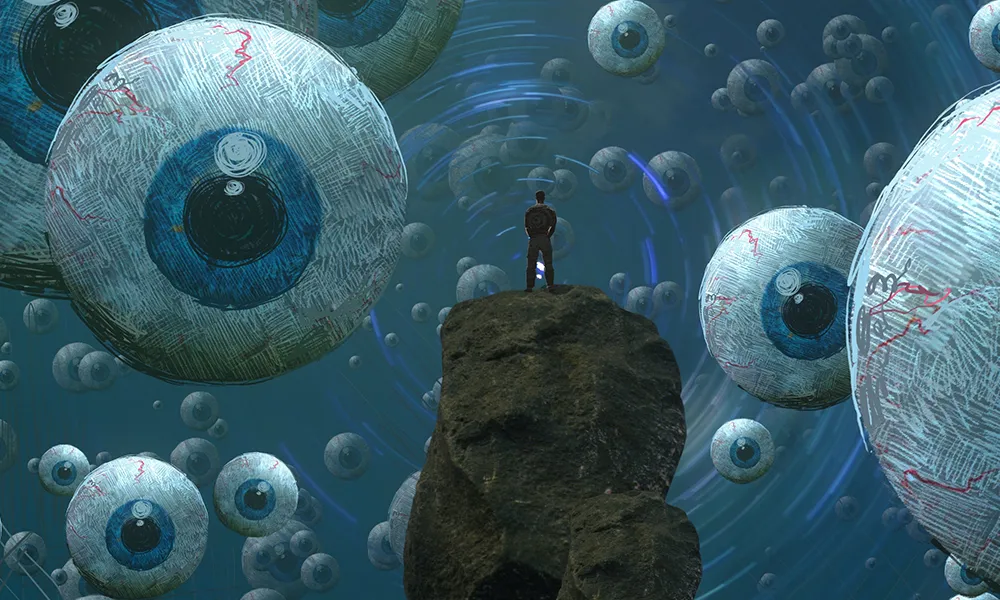 BÜYÜK BİRADER TÜM DÜNYAYI GÖZETLİYOR