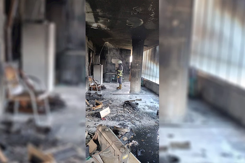 Şanlıurfa’da çıkan yangın bir evi küle çevirdi