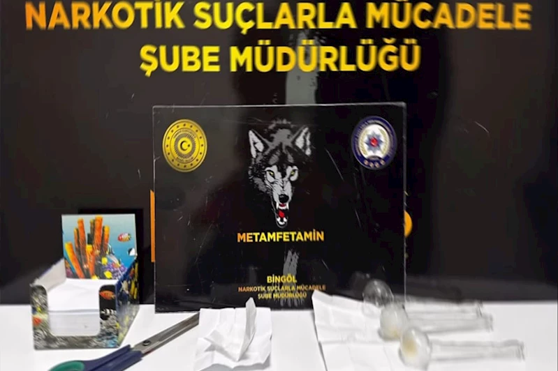 Bingöl’de uyuşturucu operasyonu: 1 kişi tutuklandı