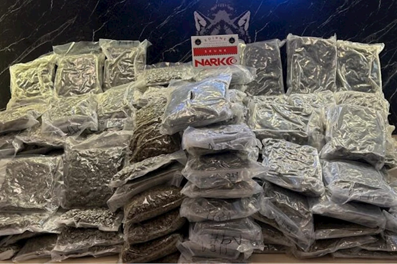 Hamzabeyli Sınır Kapısı’nda 115 kilogram uyuşturucu ele geçirildi: 2 tutuklama