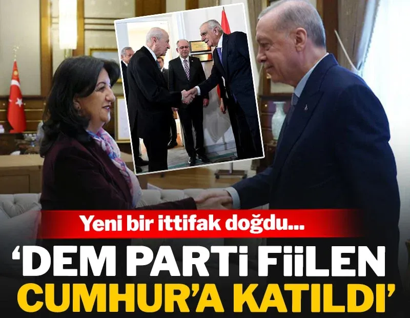 Yeni bir ittifak doğdu: 