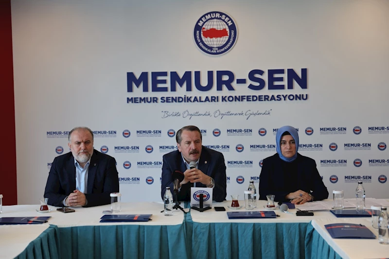 Memur-Sen’den toplu sözleşme öncesi aile ve kadın odaklı talepler
