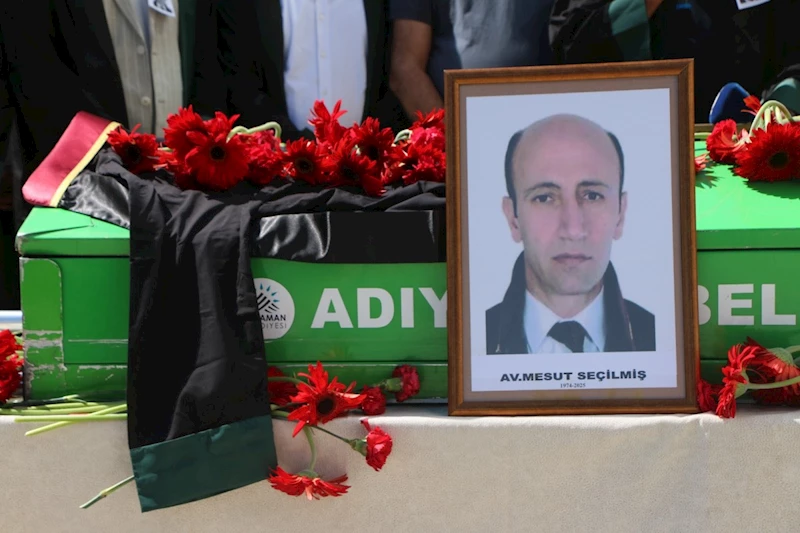 Adıyaman Barosu üyesi Avukat Mesut Seçilmiş son yolculuğuna uğurlandı  - Videolu Haber