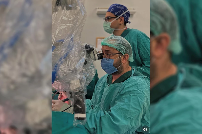 Balcalı Hastanesi’nde nadir görülen dış kulak yolu tümörü başarıyla tedavi edildi