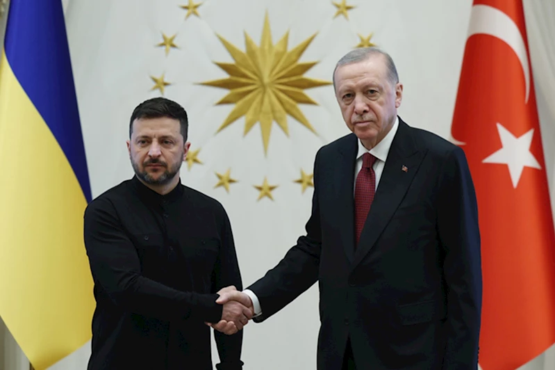 Ukrayna Devlet Başkanı Zelenskiy Beştepe