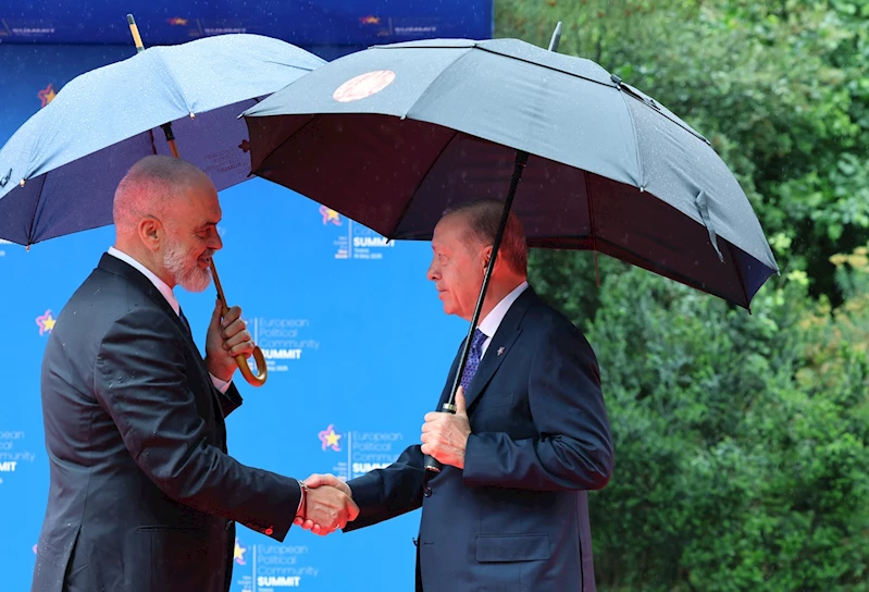 Cumhurbaşkanı Erdoğan Arnavutluk’ta