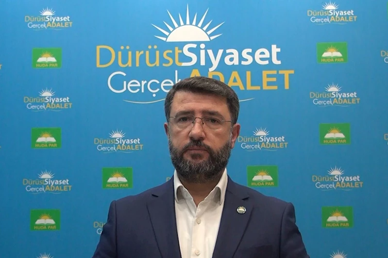 HÜDA PAR Adana İl Başkanı Beyazçiçek: Adana sineklerle değil, hizmetle gündeme gelsin