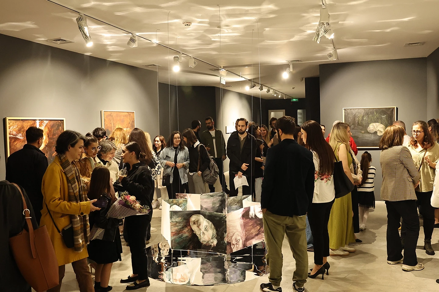 Genç sanatçılar “Boşluğun Haritası”nda buluştu