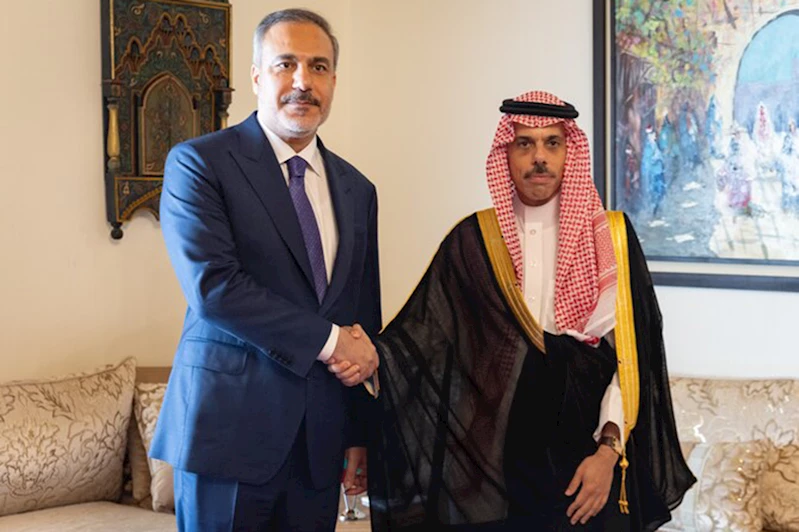 Dışişleri Bakanı Fidan, Suudi Arabistanlı mevkidaşı ile görüştü