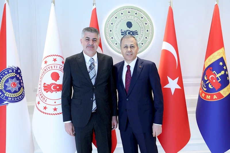 Şan, İçişleri Bakanı Ali Yerlikaya ile Adıyaman’daki çalışmaları görüştü 