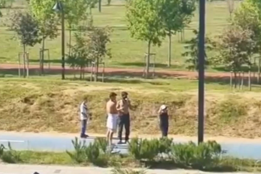 Bursa Soğanlı’da maskeli çete terörü! Mahalleli tedirgin!