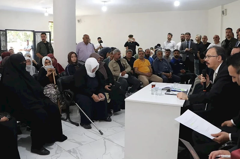 Vali Kızılkaya: Sorunları yerinde ve birlikte çözeceğiz