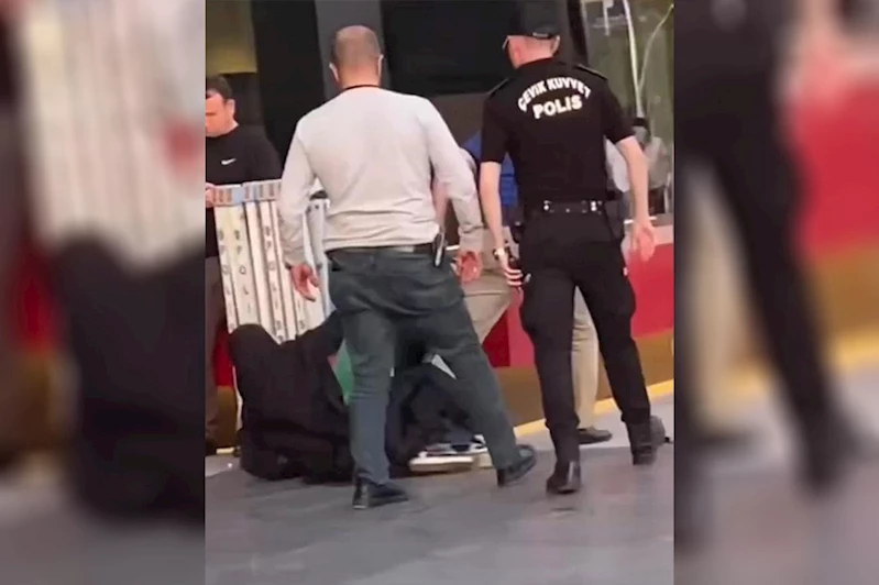 Ankara’da siyonist elçilik önünde protesto yapan kadınlara polisten sert müdahale