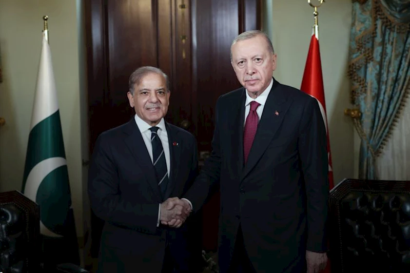 Cumhurbaşkanı Erdoğan, Pakistan Başbakanı Şerif