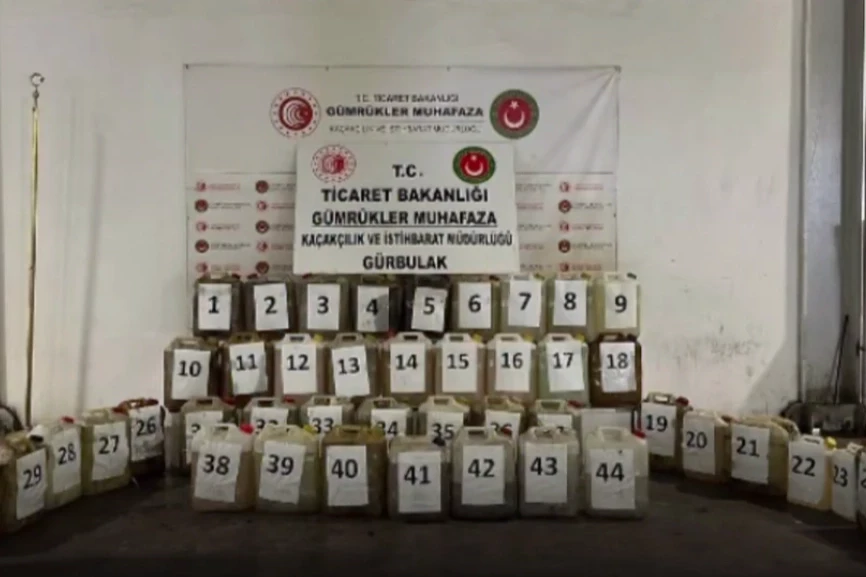 Ağrı Gürbulak’ta 2,8 milyar TL’lik uyuşturucu operasyonu