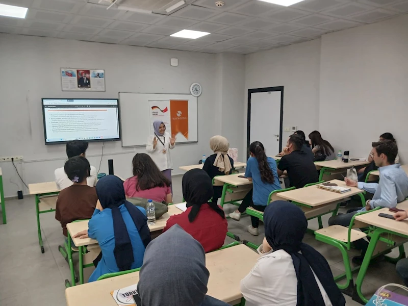 YKS öğrencilerine sınav kaygısı destek eğitimi 