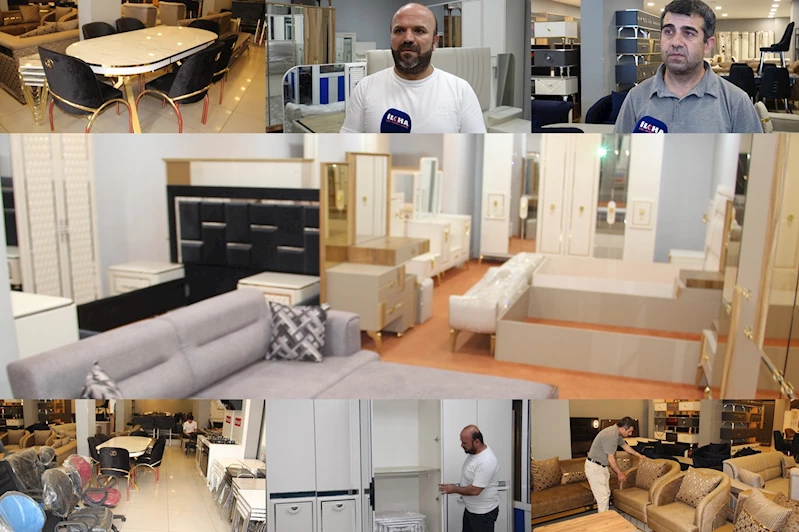 Düğün sezonunda sessizlik yaşayan mobilya esnafı: Mobilya çok ama alıcısı yok